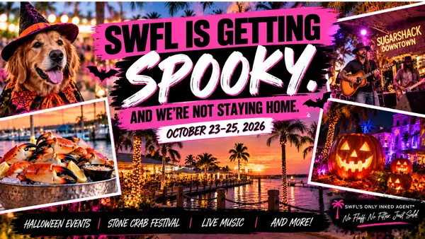 Worth Leaving For This Weekend: Halloween, Stone Crab & Live Music in Southwest Florida | October 23–25, 2026