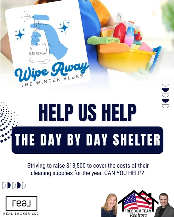 HELP US HELP THE DAY BY DAY SHELTER!