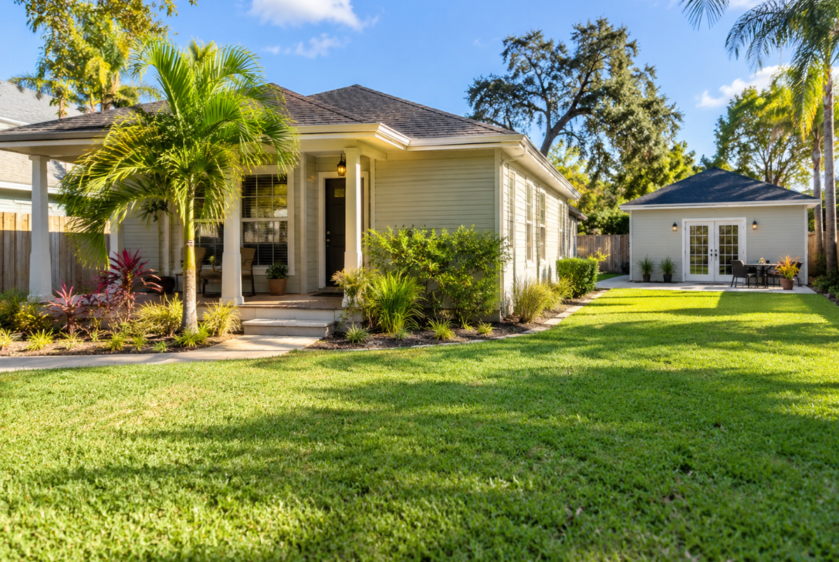 Orlando home with detached accessory dwelling unit for house hacking