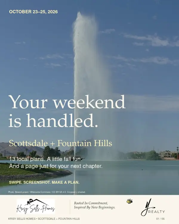 feature image of 13 Things to Do in Scottsdale and Fountain Hills This Weekend, October 23–25