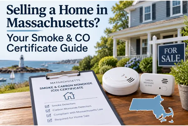feature image of Selling a Home in Massachusetts? Your Smoke & CO Certificate Guide