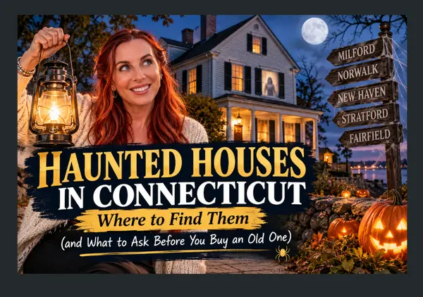 feature image of Haunted Houses in Connecticut: Where to Find Them (and What to Ask Before You Buy an Old One)