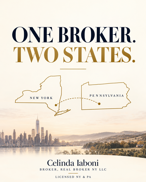 Why maintain active real estate licenses in both New York and Pennsylvania?
Because real estate increasingly crosses state lines — and so do the needs of our clients.
After 25+ years in this business, I’ve had the opportunity to help buyers, sellers, investors, and families navigate many different kinds of moves and transactions.
Being licensed in both NY and PA gives me a broader understanding of these markets, but experience has also taught me something equally important: knowing when to bring the right people to the table.
Over the years, I’ve built relationships with agents and professionals I trust. When a client is better served by another agent, I can make that connection and help ensure they’re in good hands.
Real estate has always been a relationship business to me — and sometimes the best service you can provide is knowing exactly who your client needs.
If you’re navigating a move, investment, or real estate transaction in New York or Pennsylvania, I’m always happy to be a resource.
#RealEstateBroker #NewYorkRealEstate #PennsylvaniaRealEstate #RealBrokerLLC #RealEstate