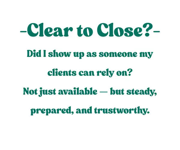 🗓️You don’t need a whole new life — just a clear plan for the next 7 days


Reflect. Reset. Refocus. 


Then step into Monday grounded and ready






#realestatetips #yourhomesoldguaranteedrealty #sellmyhouse #douglasville #goservebig #realtor