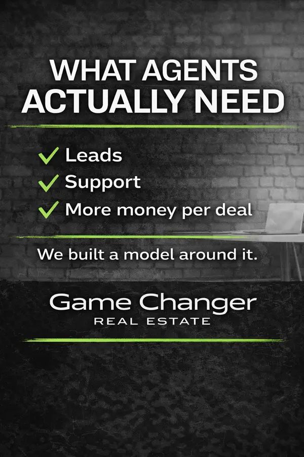 WHAT AGENTS ACTUALLY NEED 👇
Leads.
Support.
More money per deal.
That’s it.
We built our entire model around what actually matters.
Comment “GROWTH” or DM us and we’ll show you how.
#GameChangerRealEstate #AboveTheRest #AgentSupport #RealEstateGrowth