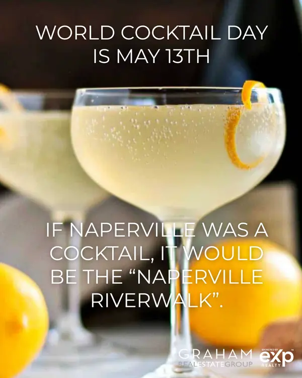 The Naperville Riverwalk is something I totally came up with.  It is a really nice cocktail that's a crowd-pleaser!


Let me know what you think!