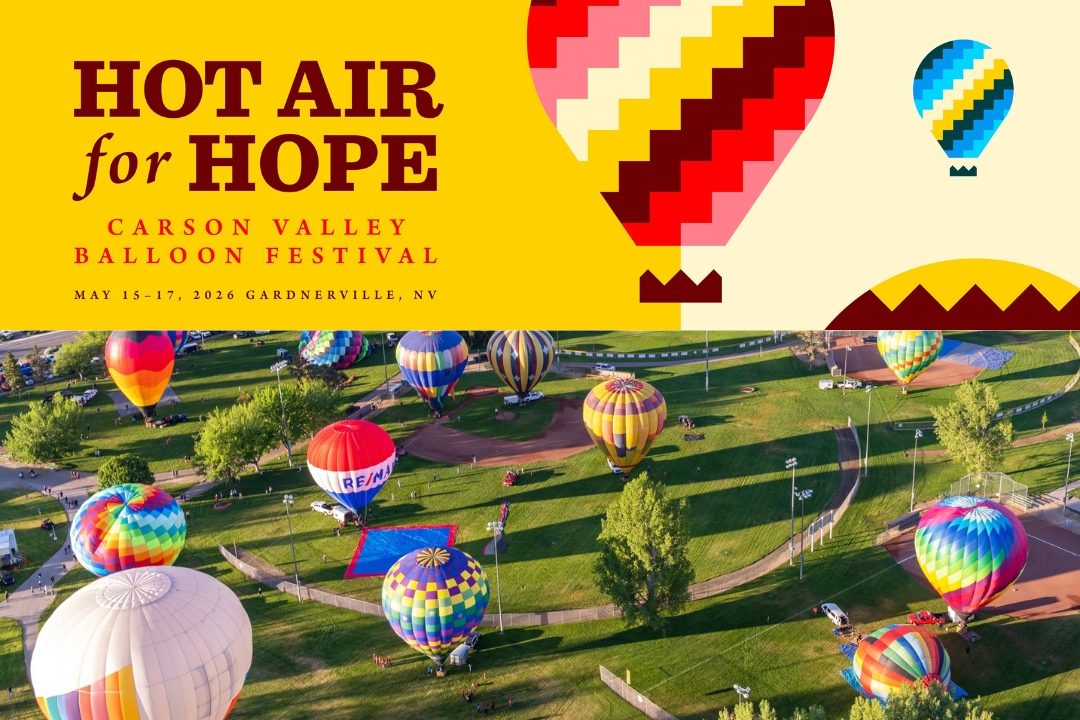 Hot Air for Hope Balloon Festival near Lake Tahoe