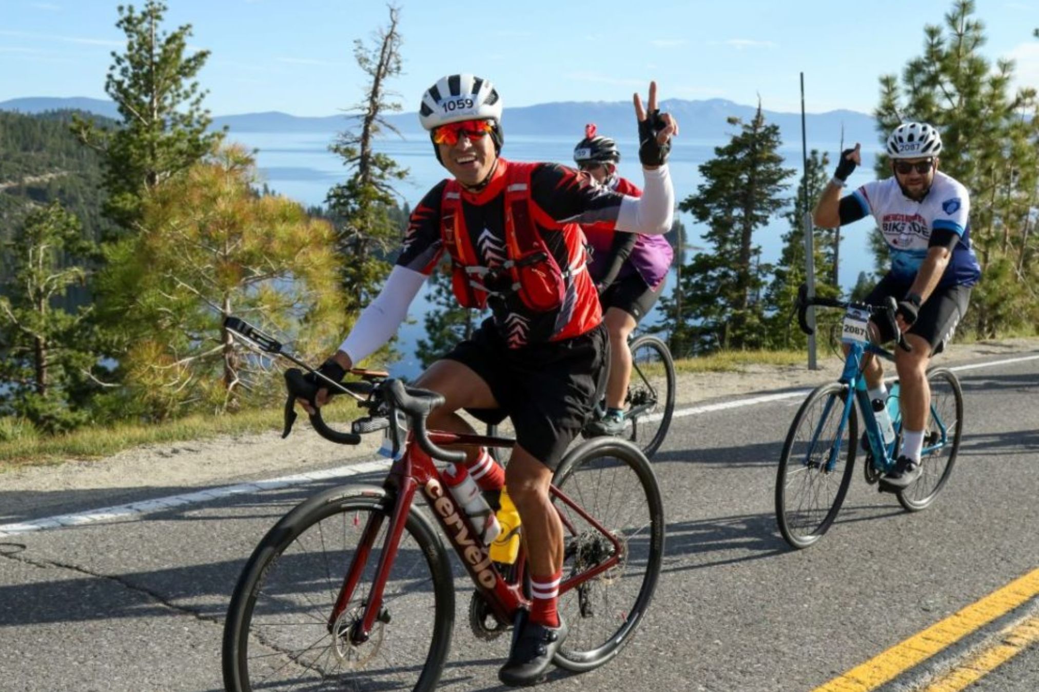 America's Most Beautiful Bike Ride at Tahoe Blue Event Center in Stateline Nevada