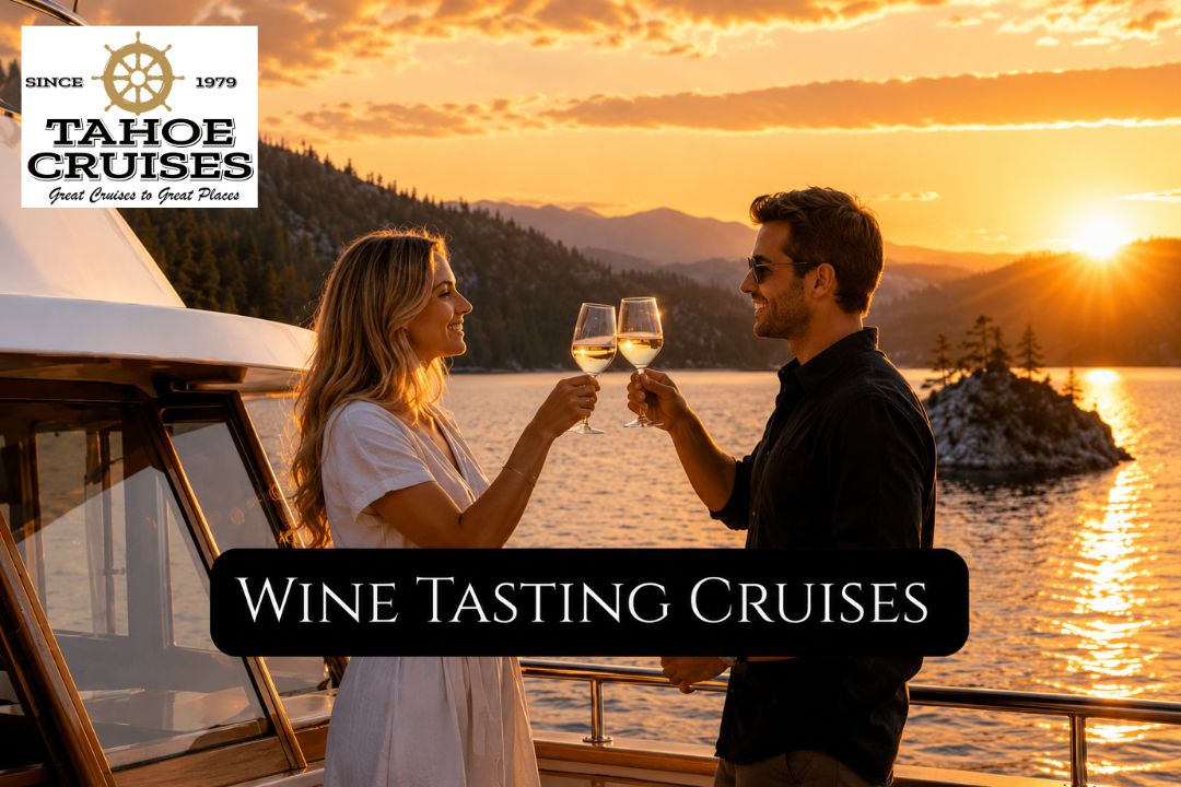 Sunset Wine Tasting Cruise aboard Safari Rose at Round Hill Pines Beach and Marina Nevada