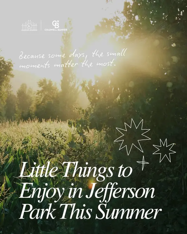 Summer in Jefferson Park is all about soaking up the neighborhood's relaxed, community-driven charm. To make the most of the season, grab fresh local produce at the farmers market, cool off at the outdoor pool, and relax during outdoor film screenings or music festivals on the lawn.
847.293.4866
trisha.kannon@cbrealty.com
trishakannon.com