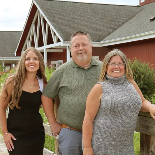 Jim, Christy & Crystal Owen