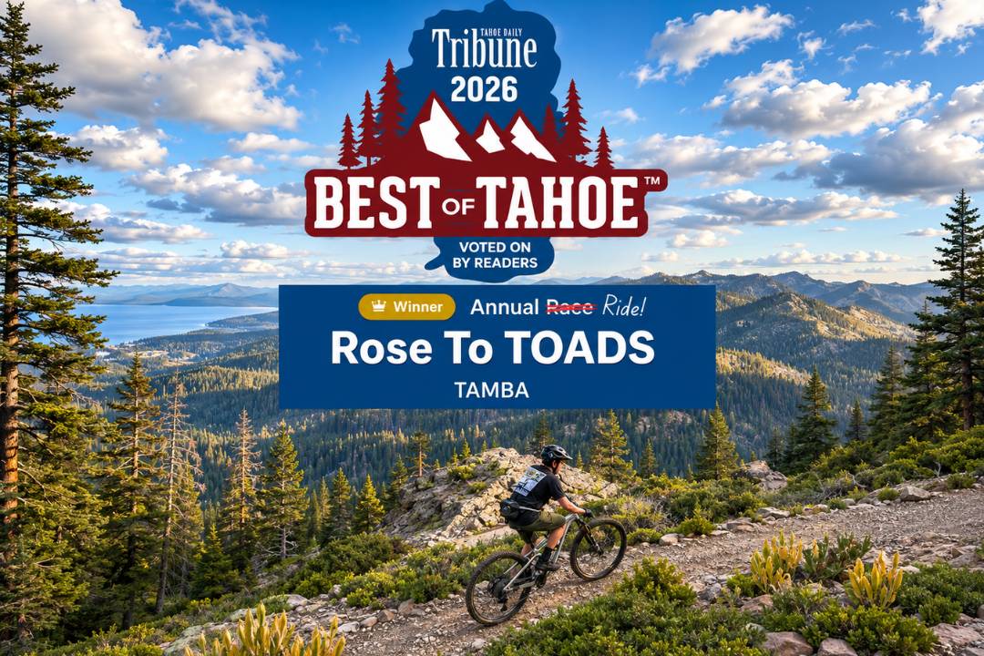 Rose to Toads mountain bike ride in South Lake Tahoe California