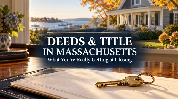 feature image of Deeds and Title in Massachusetts: What You're Really Getting at Closing