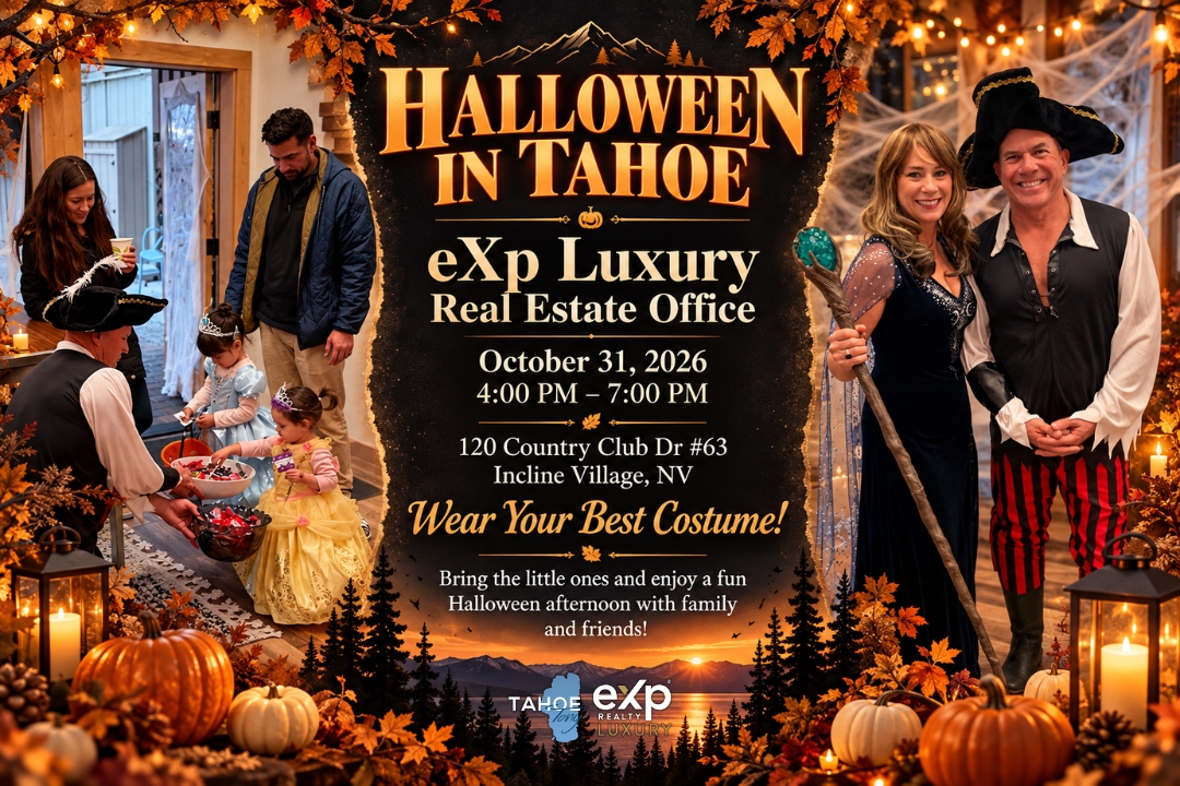 Halloween Party in Tahoe at eXp Luxury Real Estate Incline Village Nevada
