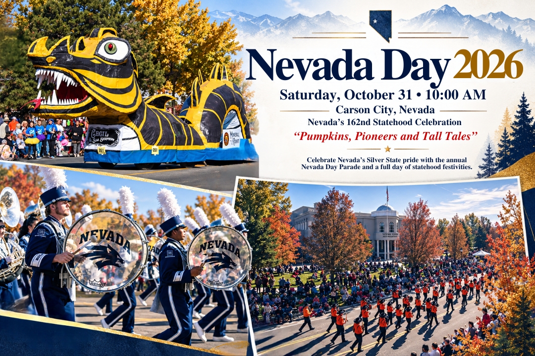 Nevada Day Parade celebration Carson City Nevada