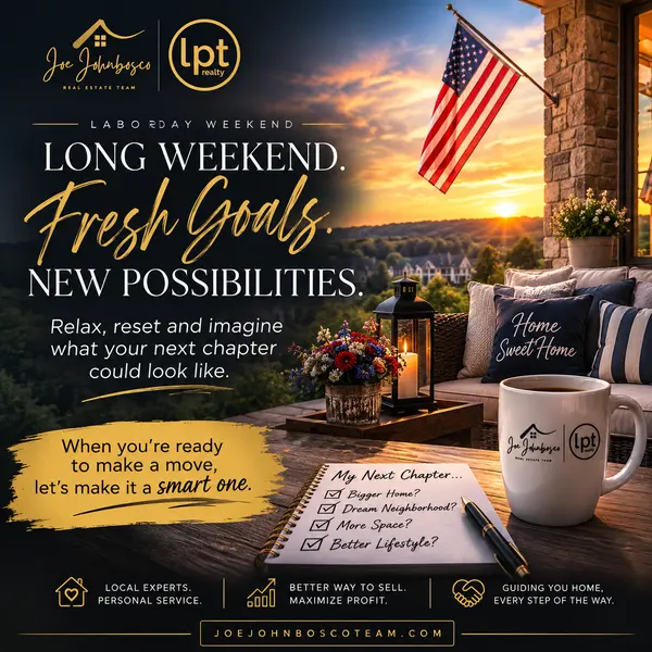 𝗟𝗼𝗻𝗴 𝘄𝗲𝗲𝗸𝗲𝗻𝗱. 𝗙𝗿𝗲𝘀𝗵 𝗴𝗼𝗮𝗹𝘀. 𝗡𝗲𝘄 𝗽𝗼𝘀𝘀𝗶𝗯𝗶𝗹𝗶𝘁𝗶𝗲𝘀. ✨🏡 Labor Day Weekend is the perfect time to relax, reset, and just imagine what your next chapter could look like. When you’re ready to make a move, let’s make it a smart one. 🇺🇸
