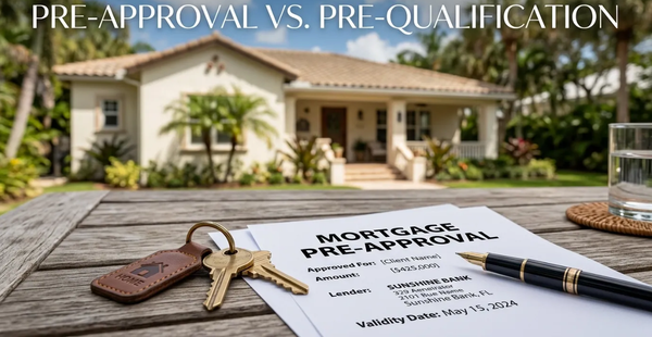 feature image of Pre-Approval vs. Pre-Qualification: Which Do You Need Before Buying a Home in Florida?